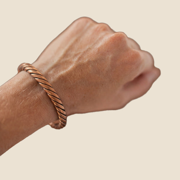 Kopero Kupferarmband Gedreht