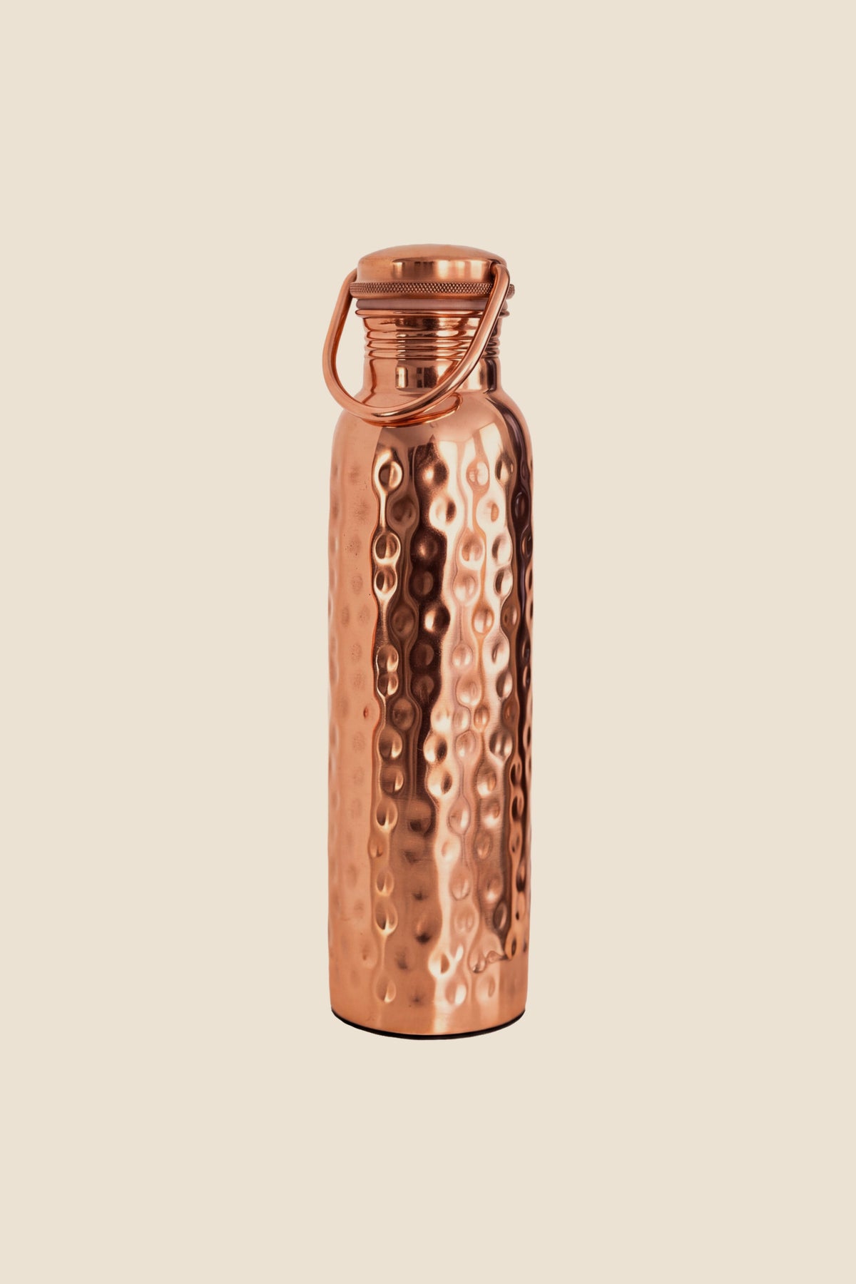 Kopero Kupferflasche Gehämmert, Produktfoto auf weißem Hintergrund